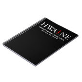HWE-NE Black Notebook for Events 6/25 Notitieboek (Linkerzijde)