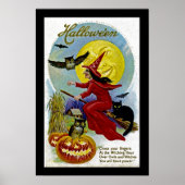Hwe'en Whitch en Moon Poster (Voorkant)