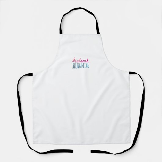 HWJ Black laced Apron Schort (Voorkant)