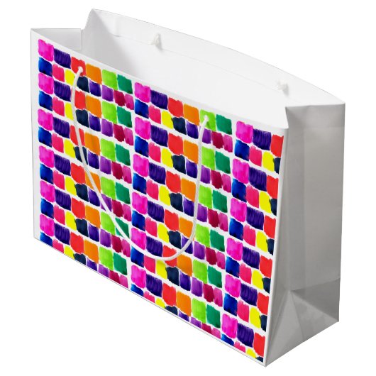 HWJ Colour Gift Bag Groot Cadeauzakje (Achterkant Gekanteld)
