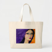 HWJ Paars Hair Woman Tas (Voorkant)