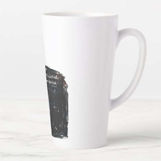 HWJ U bent gepland Latte Mok (Rechts)