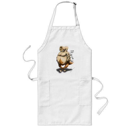 Hwok Apron Lang Schort (Voorkant)
