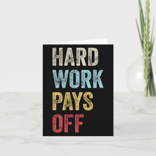 HWPO Gym Workout Motivatie offerte Hard werken loo Kaart