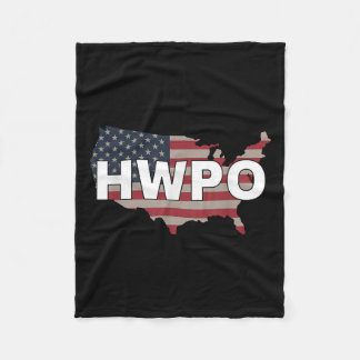 HWPO Hard Work Betaal Uit Motivatie Workout Shirt Fleece Deken