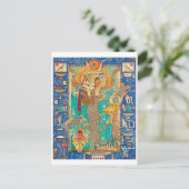 Hwt-her (Hathor), Briefkaart (Staand voorkant)