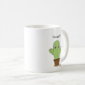 "Hwugs???" Cactus Koffiemok (Voorkant rechts)