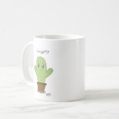"Hwugs???" Cactus Koffiemok (Voorkant links)