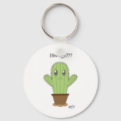 "Hwugs???" Cactus Sleutelhanger (Voorkant)