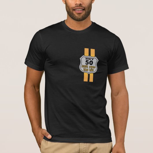 HWY 50 t-shirt (Voorkant)
