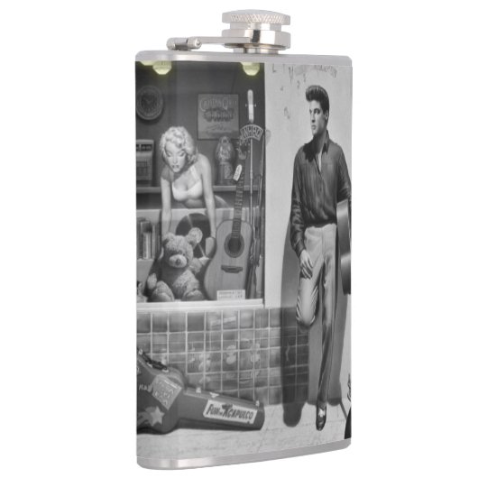 HWY 51 Silver 2 Heupfles (Rechts)