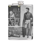 HWY 51 Silver 2 Heupfles (Voorkant)