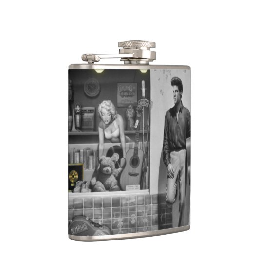 HWY 51 Silver 2 Heupfles (Rechts)