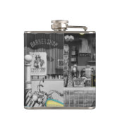 HWY 51 Silver 2 Heupfles (Achterkant)