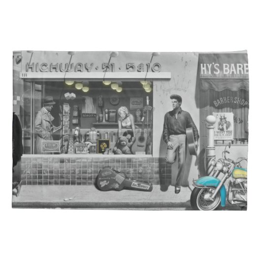 HWY 51 Silver 2 Kussensloop (Achterkant-Links)