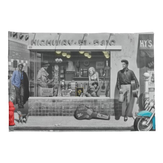 HWY 51 Silver 2 Kussensloop (Achterkant-Rechts)