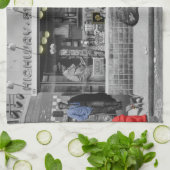 HWY 51 Silver 2 Theedoek (Gevouwen)