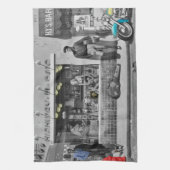 HWY 51 Silver 2 Theedoek (Verticaal)