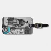 HWY 51 Silver Bagagelabel (Voorkant horizontaal)