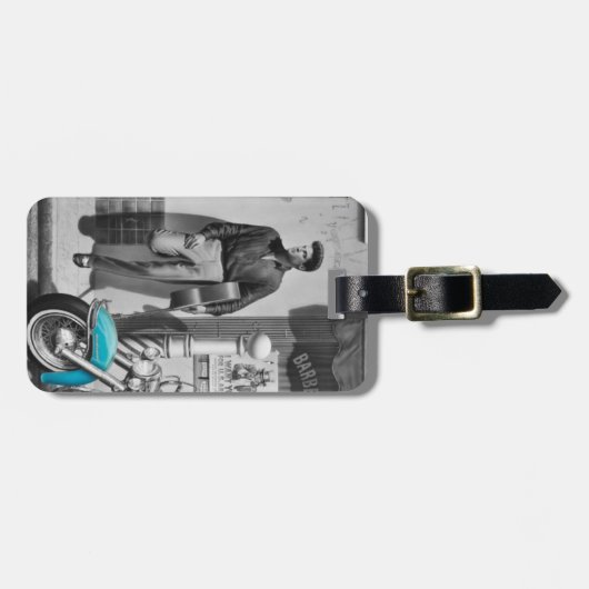 HWY 51 Silver Bagagelabel (Voorkant horizontaal)