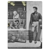 HWY 51 Silver Klembord (Achterkant)