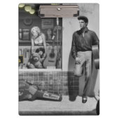 HWY 51 Silver Klembord (Voorkant)