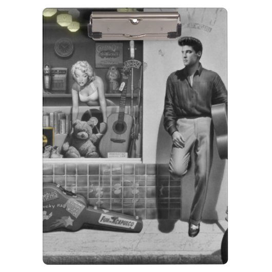 HWY 51 Silver Klembord (Voorkant)