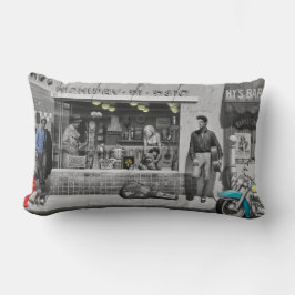 HWY 51 Silver Kussen