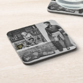 HWY 51 Silver Onderzetter (Linkerzijde)