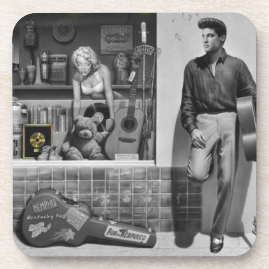 HWY 51 Silver Onderzetter (Voorkant)