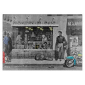 HWY 51 Silver Snijplank (Voorkant)