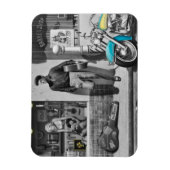 HWY 51 Zilver Magneet (Verticaal)