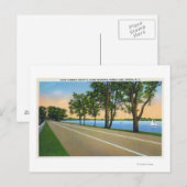 Hwy Route 5 Uitzicht Seneca Lake Briefkaart (Voorkant / Achterkant)