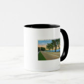 Hwy Route 5 Uitzicht Seneca Lake Mok (Voorkant rechts)