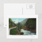 Hwy Uitzicht van de rivier de Abruikable bij Wilmi Briefkaart (Voorkant / Achterkant)