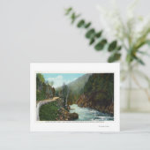 Hwy Uitzicht van de rivier de Abruikable bij Wilmi Briefkaart (Staand voorkant)