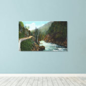 Hwy Uitzicht van de rivier de Abruikable bij Wilmi Canvas Afdruk (Insitu (Houten vloer))