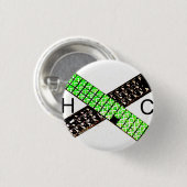 HxC Ronde Button 3,2 Cm (Voorkant /achterkant)