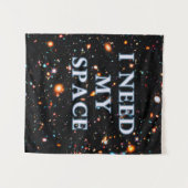 HXDF I heb mijn ruimte klein nodig Wandkleed (Voorkant (horizontaal))