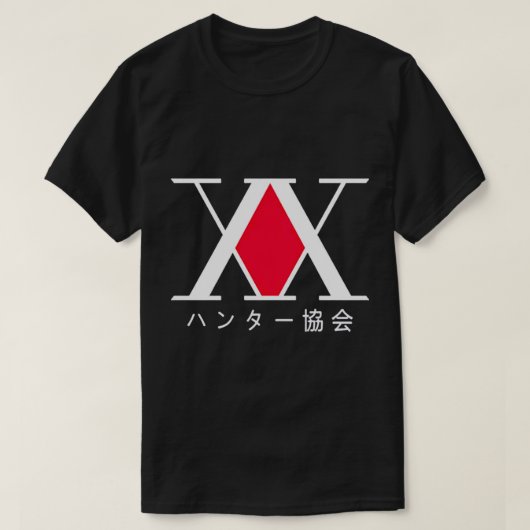 Hxh Symbol Hunter Association gon Killua kurapika T-shirt (Design voorkant)