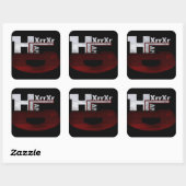 HXRXRLAND-Sticker Vierkante Sticker (Vel)