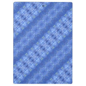 Hy Blue Ikat 4 Klembord (Achterkant)