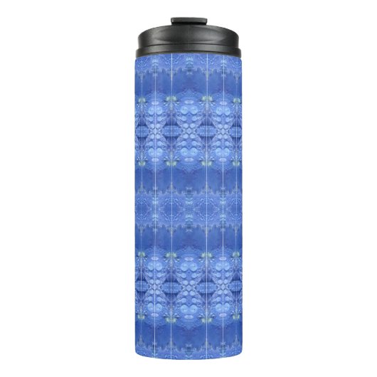 Hy Blue Ikat 4 Thermosbeker (Voorkant)