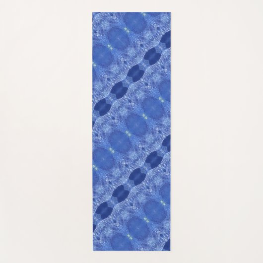 Hy Blue Ikat 7 Yogamat (Voorkant)