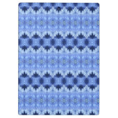 Hy Blue Ikat 8 Klembord (Achterkant)