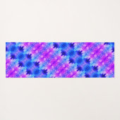 Hy Blue Ikat 8 Miami Yogamat (Achterkant (horizontaal))