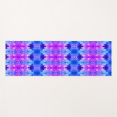 Hy Blue Ikat 8 Miami Yogamat (Voorkant (horizontaal))