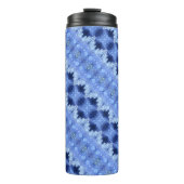 Hy Blue Ikat 8 Thermosbeker (Voorkant)