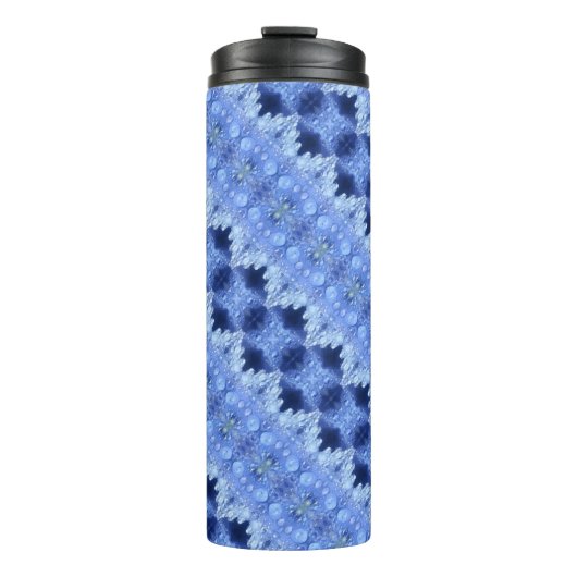 Hy Blue Ikat 8 Thermosbeker (Voorkant)