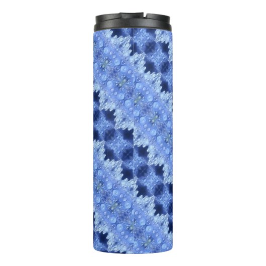 Hy Blue Ikat 8 Thermosbeker (Achterkant)